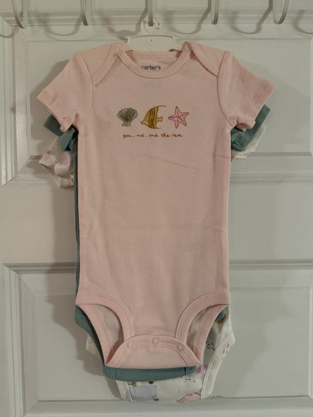 NEW Carter’s Bodysuits!! 12 months!! Ocean Themed, Super Cite!!!